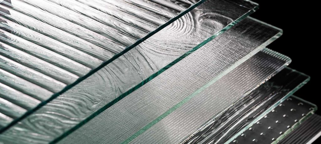 sheets of decorative glass